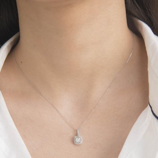 0.29 Karat Coronet Pırlanta Kolye hover