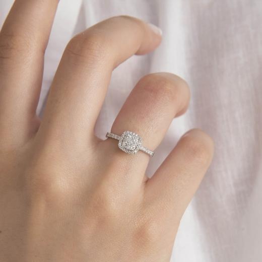 0.45 Karat Coronet Pırlanta Yüzük hover