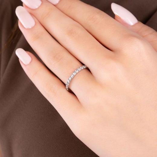 0.90 Karat Pırlanta Tamtur Yüzük hover