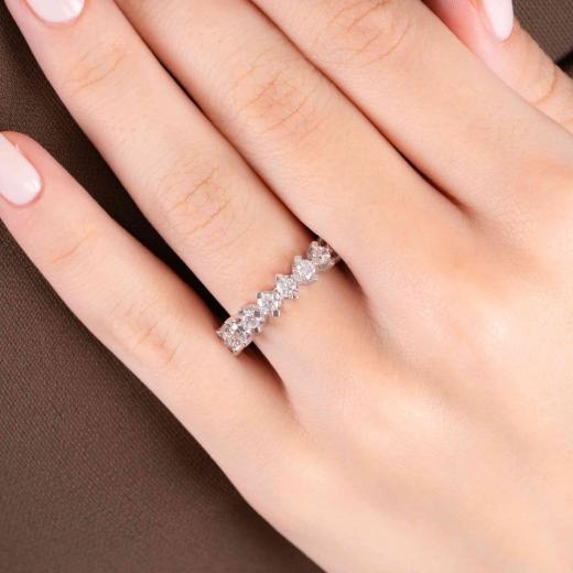 1.30 Karat Pırlanta Tamtur Yüzük hover
