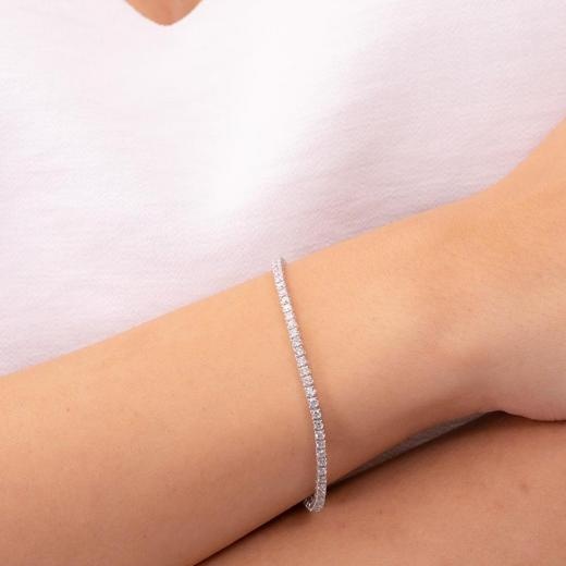 2.10 Karat Pırlanta Suyolu Bileklik hover